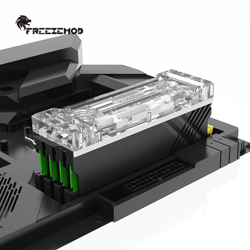 FREEZEMOD-ذاكرة كتلة تبريد الم - مراجعة Rtx 4090 Water Block وسعره