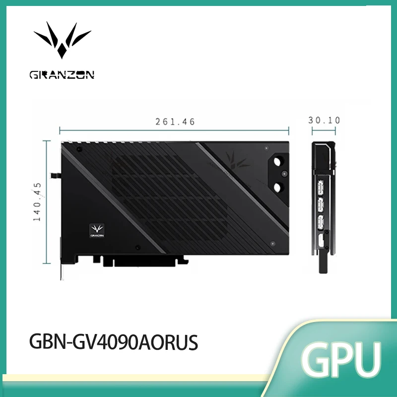 قطعة تبريد Granzon لبطاقة الرس - مراجعة Rtx 4090 Water Block وسعره
